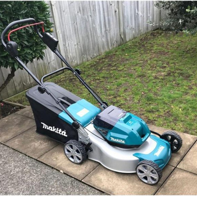 MÁY CẮT CỎ ĐẨY DÙNG PIN(BL)(18VX2) MAKITA DLM460Z (KHÔNG KÈM PIN VÀ SẠC) - HÀNG CHÍNH HÃNG