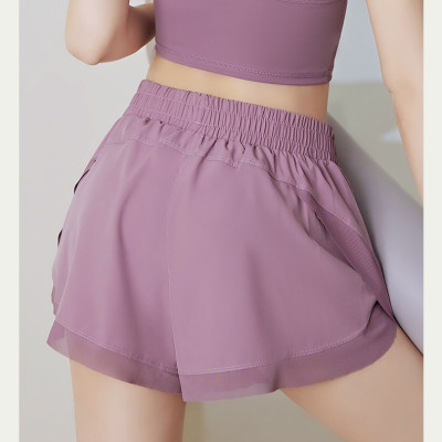 Quần Đùi thể thao nữ phối lưới 2 lớp cao cấp nhiều màu nhiều size