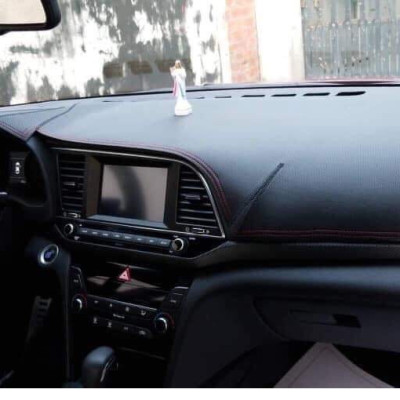 Thảm da Taplo vân carbon Cao cấp dành cho xe KIA Cerato 2016-2017