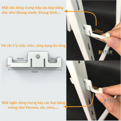 Khung vẽ - giá đỡ tranh Enter GV040 40cm đen / trắng / vàng