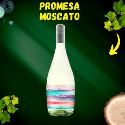 Rượu vang trắng Promesa Moscato