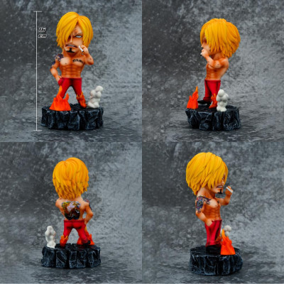Mô Hình Luffy - Zoro - Sanji Dân Xã Hội Xăm Trổ Hổ Báo 16-17cm Mô hình One Piece Cao Cấp, Figure Mô Hình Anmie One Piece