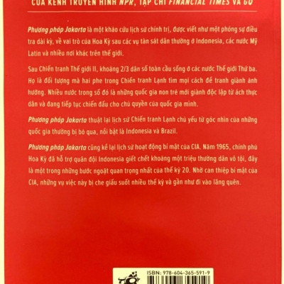 Phương Pháp Jakarta - Lịch Sử Các Hoạt Động Bí Mật Của CIA Thời Chiến Tranh Lạnh Ở Đông Nam Á Và Mỹ Latin