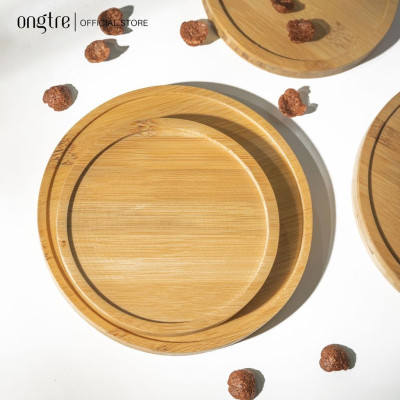 Lót nồi, Lót cốc bằng tre cách nhiệt decor ONGTRE đa năng, tiện dụng