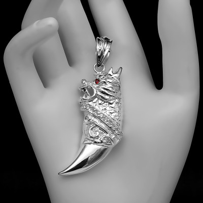 Mặt Dây Chuyền Nam Bạc Hiểu Minh MDN006 đầu rồng