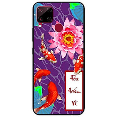 Ốp lưng dành cho Realme C15 mẫu Cá Koi Hỏa