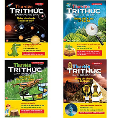 Combo Thư Viện Tri Thức Dành Cho Học Sinh (Bộ 4 Cuốn)