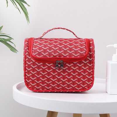 Túi SmileBox da PU đựng mỹ phẩm treo nhà tắm toilet nhiều ngăn đựng vật dụng cá nhân du lịch - Hàng chính hãng