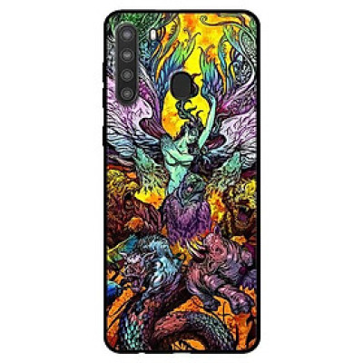 Ốp lưng dành cho Samsung Galaxy A21 mẫu Chúa Tể Muôn Loài