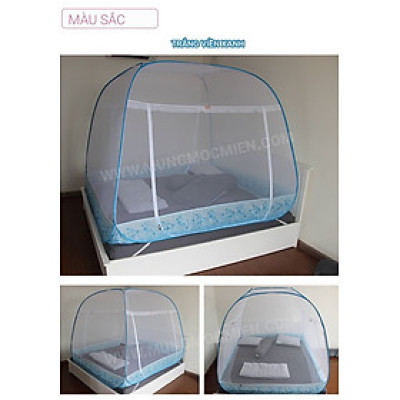 Màn Chụp , Mùng Chụp Tự Bung Đỉnh Rộng Cao Cấp Mộc Miên ( Hà Nội )