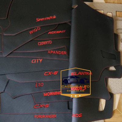 [NISSAN] Thảm Taplo 3 Lớp Dành Cho Các Xe Hãng NISSAN, Da Vân Carbon Cao Cấp - Hàng Chính Hãng