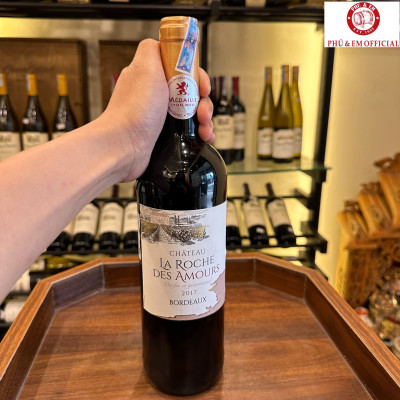 Rượu Vang Đỏ Pháp Chateau La Roche Des Amours