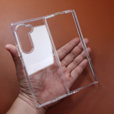 ốp lưng chống sốc trong suốt cho Samsung Galaxy Z Fold 7 hiệu Likgus Lin - Chống sốc 2m, túi khí ẩn 4 góc, chống va đập, độ trong full HD - Hàng nhập khẩu