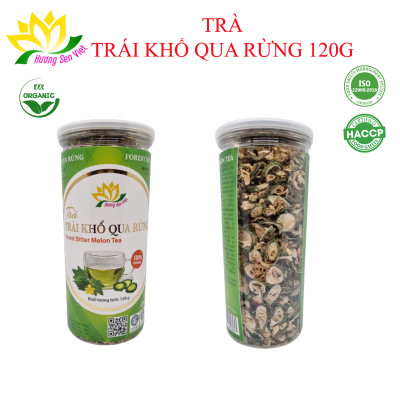 TRÀ TRÁI KHỔ QUA RỪNG HŨ 120G - HƯƠNG SEN VIỆT