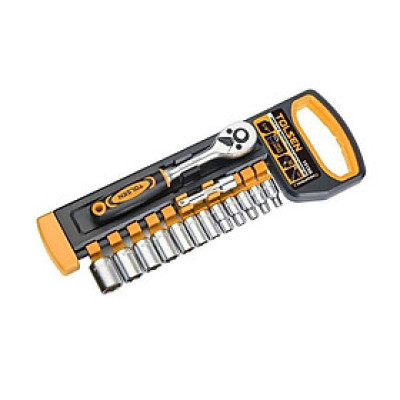 Bộ Đầu Típ Tự Động 14 Món Tolsen 15150 (1/4") - Bạc