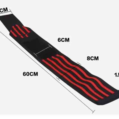 Bộ 2 băng quấn cổ tay,đeo cổ tay tập gym chơi thể thao LT6638 (Giao màu ngẫu nhiên)