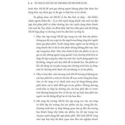 Network Marketing - Khởi Đầu Kinh Doanh Theo Mạng - Bí Quyết Thành Công Trong Năm Đầu Tiên