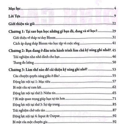 Phương Pháp Ghi Nhớ Đỉnh Cao