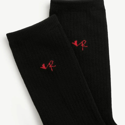 Tất / Vớ dài dệt logo Unisex Freesize - ROUTINE 10F24SOC013