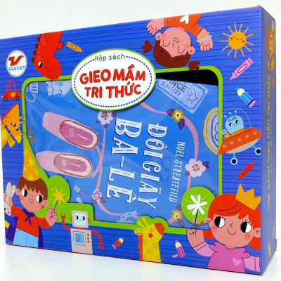 Box Set Gieo Mầm Tri Thức 5: Văn Học Kinh Điển Shoe Books (Bộ 3 Cuốn)