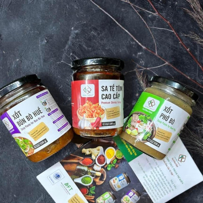 Xốt Bún Bò Huế HiXOT Túi 1KG, cho kênh HORECA, nấu 35-40 tô