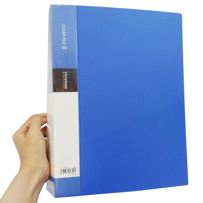 Bìa 100 Lá A4S King Jim 136-100GSV - Blue