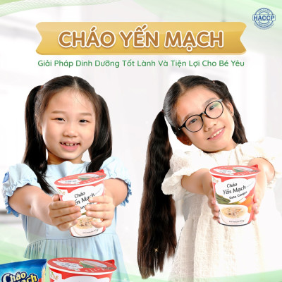 Cháo yến mạch gạo lứt gói ăn liền dinh dưỡng tiện lợi 50g TÂM MINH FOODS