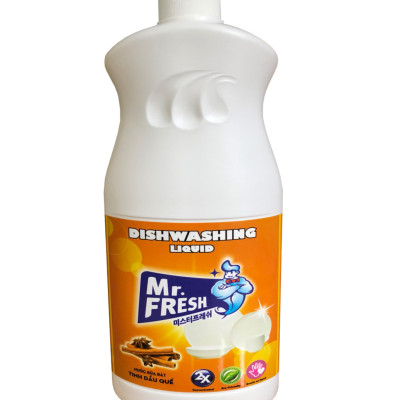 Combo 1 can Nước rửa bát đậm đặc  4.2l  và 1 chai 800ml Mr.fresh hương quế