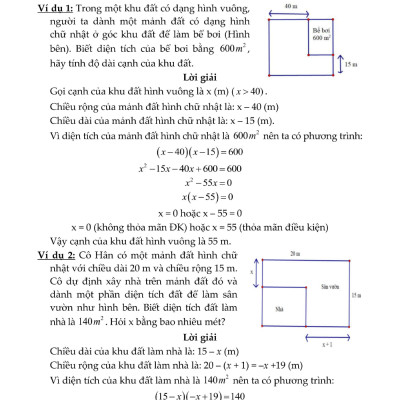 Phương Pháp Giải Các Dạng Toán Thực Tế 9 (Tài Liệu Dùng Chung Cho Các Bộ Sách) - KV