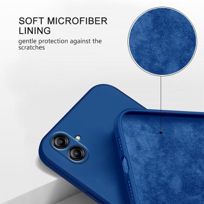 Ốp lưng silicon case cho Samsung Galaxy A06 4G , A06 5G mỏng 0.3mm chống bám bẩn mặt lưng siêu mềm mịn, có gờ bảo vệ camera - Hàng chính hãng