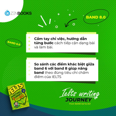 Ielts Writing Journey: Elevate To Band 8.0 - Bản Quyền