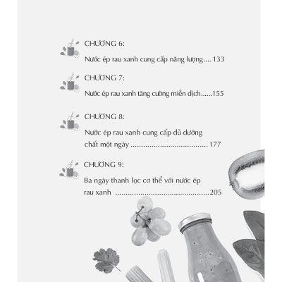 Nước Ép Tươi Xanh Thải Độc Chữa Lành