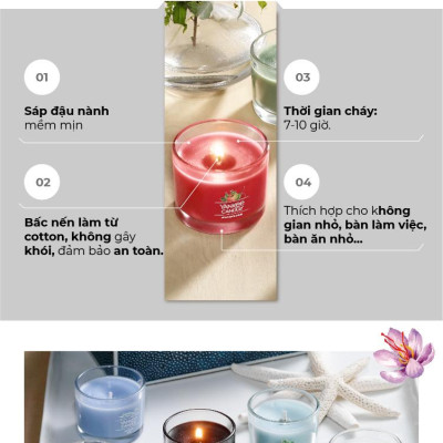 Nến ly mini Yankee Candle (37g) - Midsummer