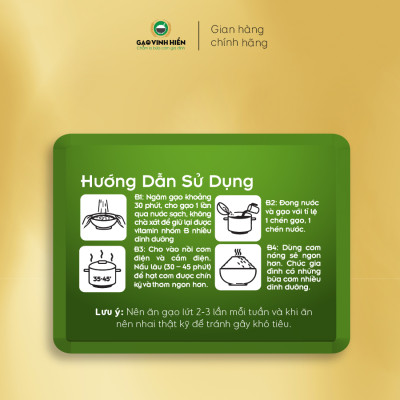 Đặc sản Tiền Giang - Combo 6 túi Gạo Lứt VietGAP 2kg tặng thêm 1 túi Lứt VietGAP 2kg - Đạt chuẩn VietGAP và OCOP 4 sao