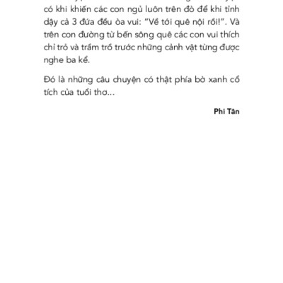 Văn Học Thiếu Nhi - Cổ Tích Của Ba - Tản Văn Cho Thiếu Nhi _TRE