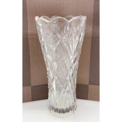 LỌ CẮM HOA THỦY TINH MIỆN LOE CAO 30CM