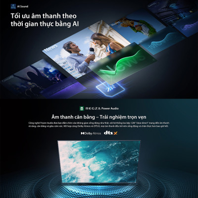 [SP Mới 2025] Smart Tivi Toshiba 50 inch 4K UHD 50C350RP, Giao Hàng Toàn Quốc, Bảo Hành 24 Tháng - Hàng Chính Hãng