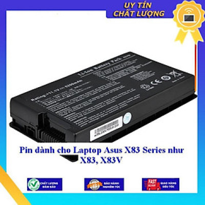Pin dùng cho Laptop Asus X83 Series như X83 X83V - Hàng Nhập Khẩu  MIBAT131