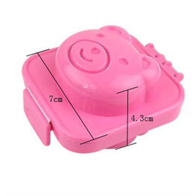 Bộ 6 khuôn cơm bento hình thú cho bé GS0035