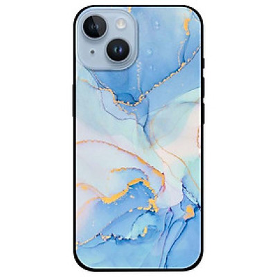 Ốp lưng dành cho Iphone 14 - Iphone 14 Plus - Iphone 14 Pro - Iphone 14 Pro Max - Màu Loang Xanh