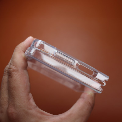 ốp lưng chống sốc trong suốt cho Samsung Galaxy Z Flip 7 5G hiệu Likgus Lin - Chống sốc 2m, túi khí ẩn 4 góc, chống va đập, độ trong full HD - Hàng nhập khẩu