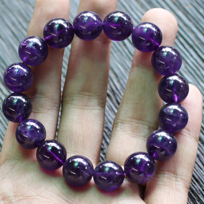 Vòng Thạch Anh Tím Vip Ngọc Quý Gemstones (14mm)