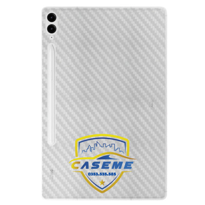 Miếng Dán Carbon Bảo Vệ Mặt Lưng Dành Cho Samsung Tab S7/S8/S9 | Dán Skin 3D Chống Trầy, Che Nứt, Không Bong Bóng