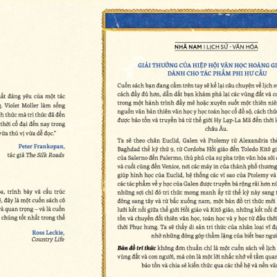 Sách - Bản đồ tri thức: Vẽ lại tiến trình lịch sử của những tư tưởng vĩ đại (Violet Moller) (Nhã Nam Official)
