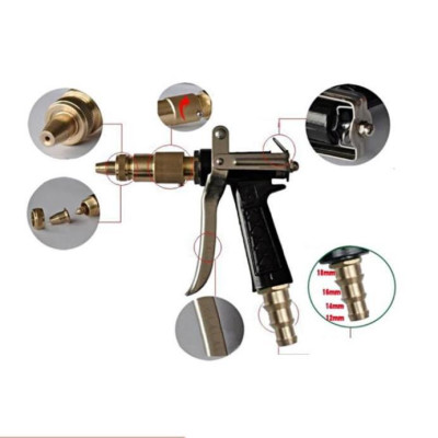  Bộ dây vòi xịt nước rửa xe, tưới cây . tăng áp 3 lần, loại 7m, 10m 206236 đầu đồng, cút, + tặng móc khoá