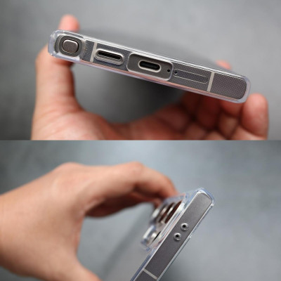 Ốp lưng chống sốc trong suốt cho s Crashproof giúp chống chịu mọi va đập- Hàng nhập khẩu