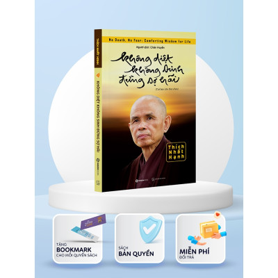 SÁCH - Không diệt không sinh đừng sợ hãi (Tái bản lần thứ 5) - Tác giả Thích Nhất Hạnh - Mvn Books