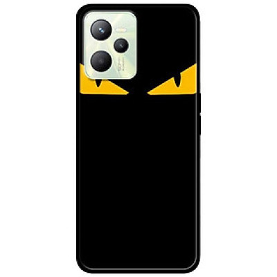 Ốp lưng dành cho Realme C35 - Realme Narzo 50A Prime mẫu Cặp Mắt Vàng Trên