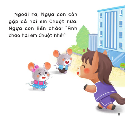Sách - Bé Lớn Lên Cùng Những Câu Chuyện Nhỏ - Bé Học Lễ Phép