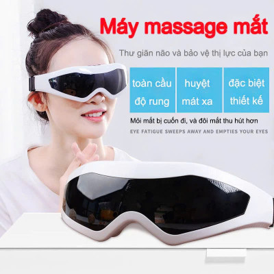 Kính Massage Mắt Công Nghệ Từ Tính Giảm Áp Lực, Giảm Mỏi Mắt Hiệu Quả
